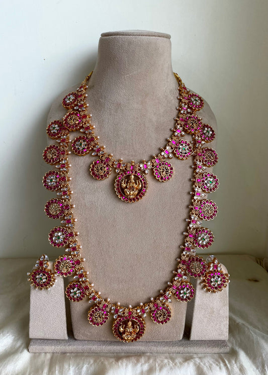 Antique floral kemp bridal combo Aksha Trends