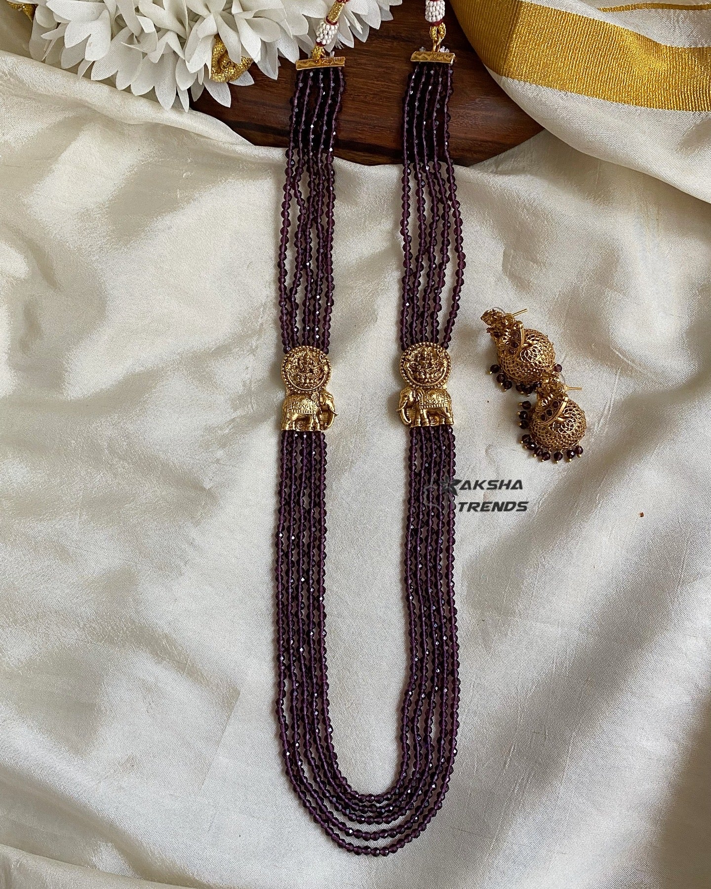 Elephant Beads haram -Pink Aksha Trends