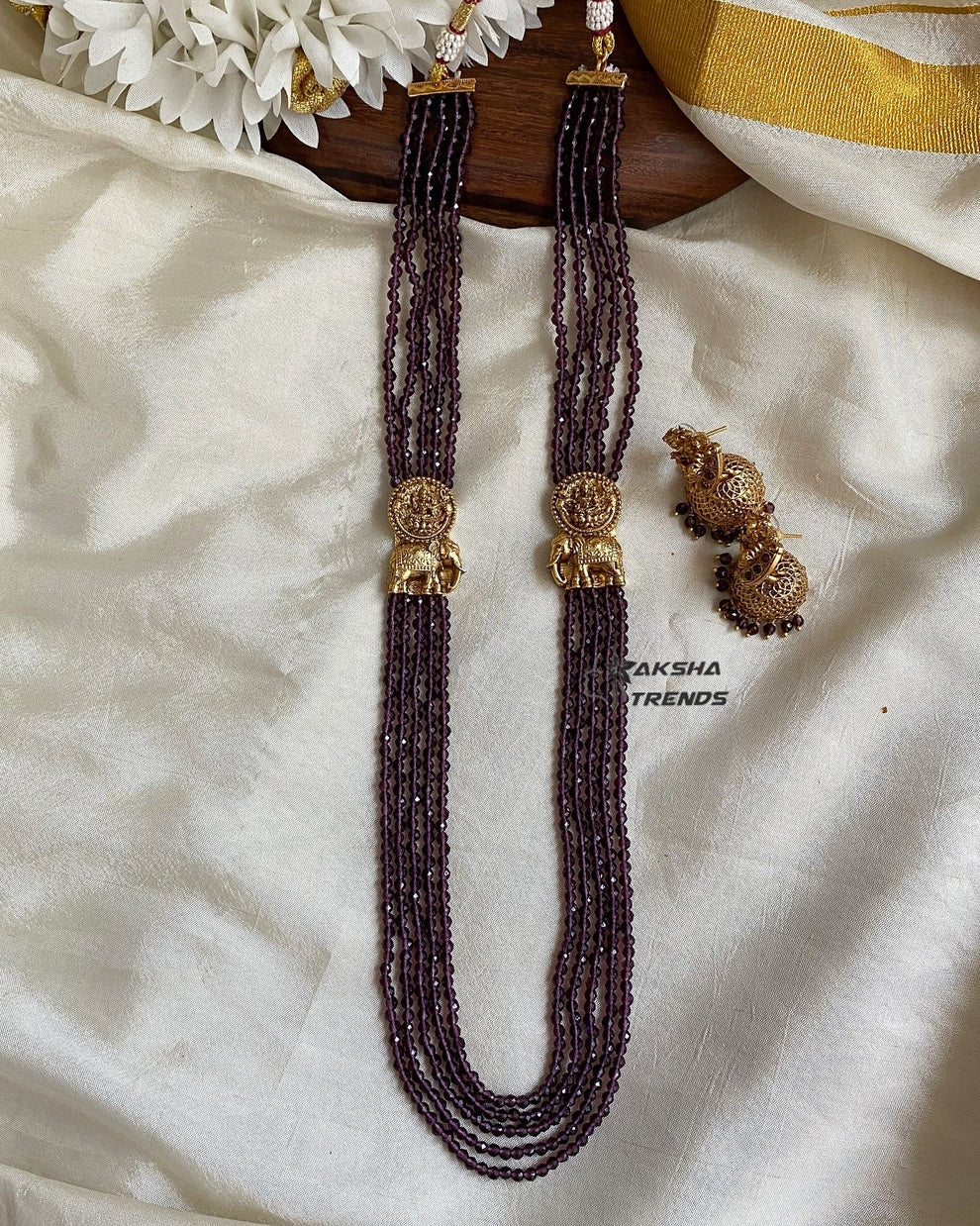 Elephant Beads haram -Pink Aksha Trends 