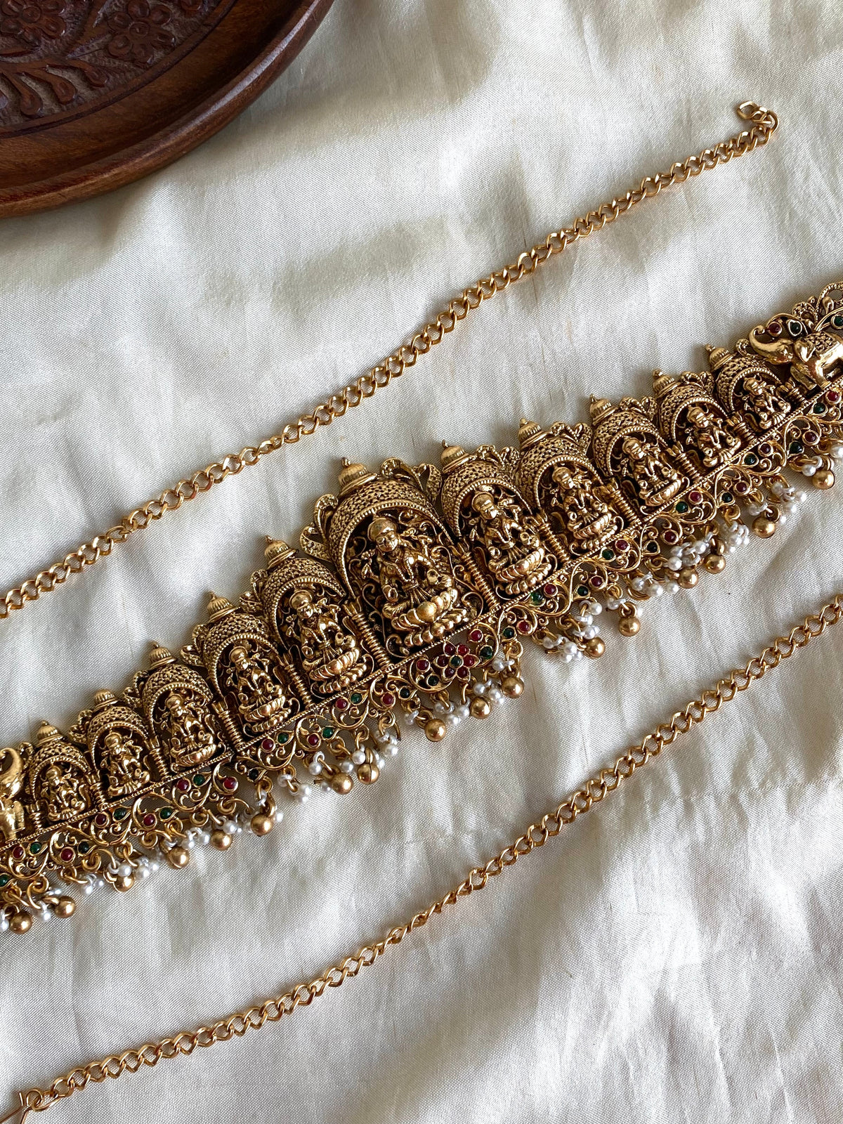 Nagas bridal Hipchain -Gold Aksha Trends