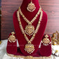 Peacock stone bridal combo Aksha Trends
