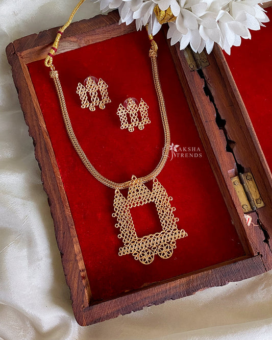 Antique Kolam choker Aksha Trends