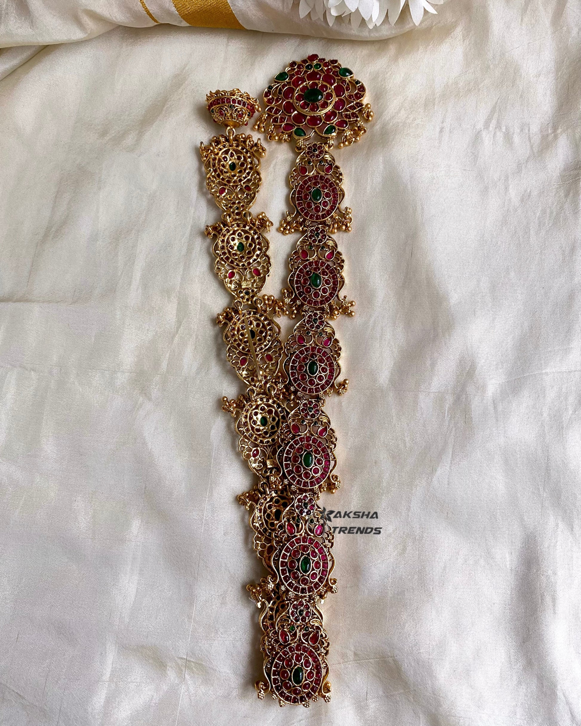 Kemp Bridal Jadai billa -long Aksha Trends