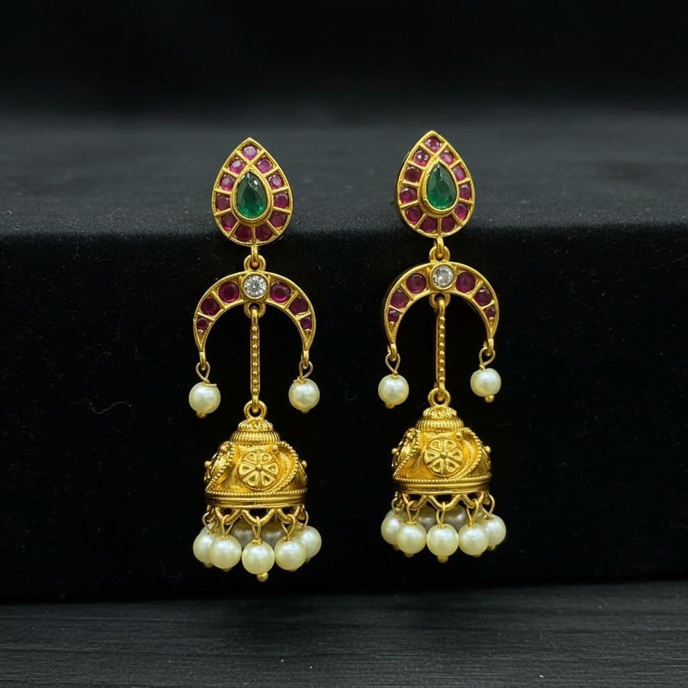 Premium kemp trendy Jhumka Aksha Trends 