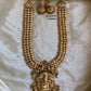 Grand bridal heavy haram -Gold Aksha Trends