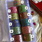 2.4 SIZE -Mirror Glass Bangles (12pc /one colour) (Copy) Aksha Trends