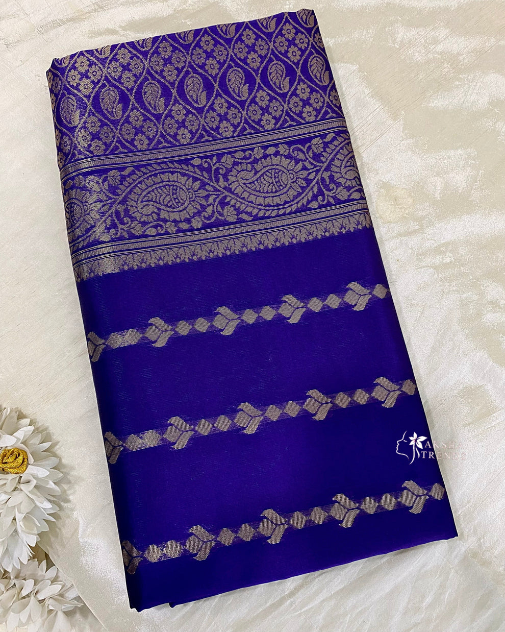 Softsilk Saree Aksha Trends 