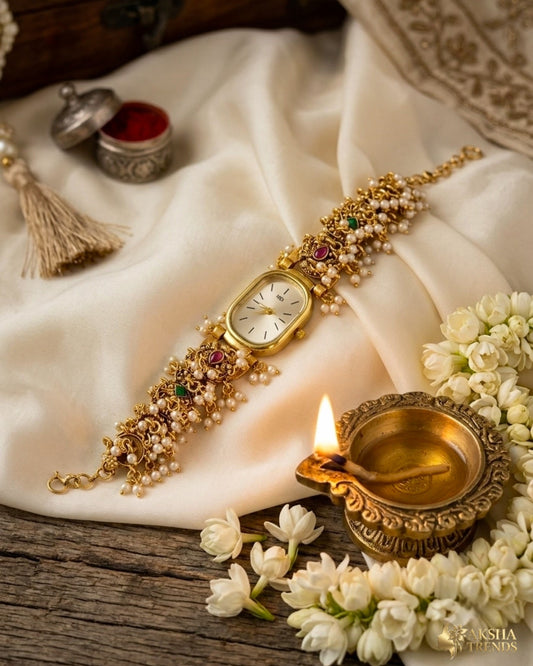 Bridal watch jewellery Aksha Trends