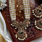 Rangoli beads haram -white Aksha Trends