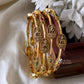 Premium lakshmi bangles (4pc) Aksha Trends