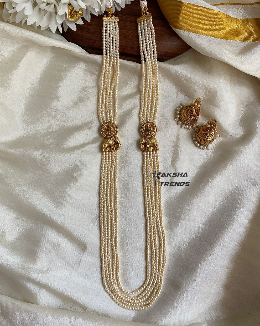 Elephant Beads haram -White 