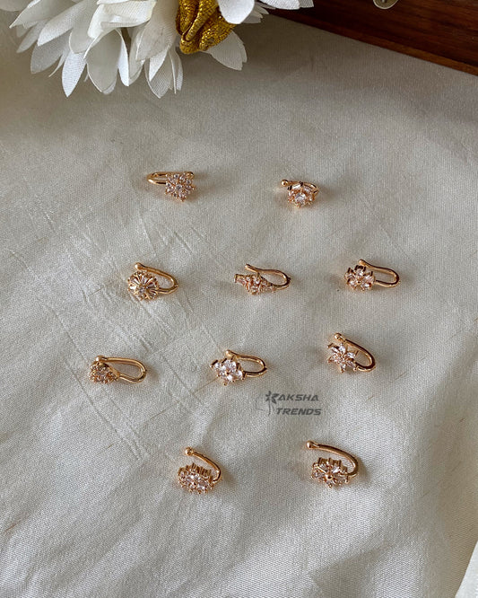 Premium AD Nose pins Aksha Trends