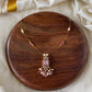 Invisible Necklace -floral pink Aksha Trends