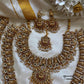 Lakshmi semibridal pearl set Aksha Trends