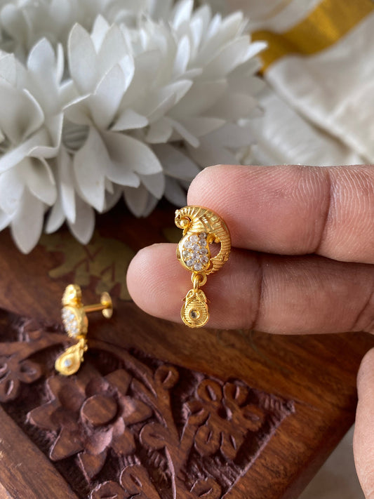 1gm gold stud -kids size Aksha Trends