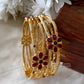 Floral bangles (2pc) Aksha Trends