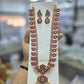 Antique Peacock Kemp haram -Pearl Aksha Trends