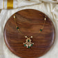 Invisible Necklace -floral green Aksha Trends