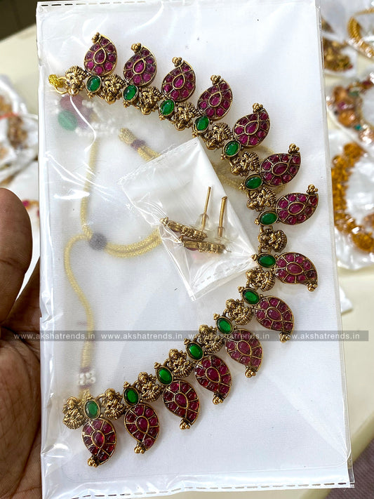 Antique Manga kemp Necklace Aksha Trends