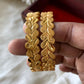 Floral bangles (2pc) Aksha Trends