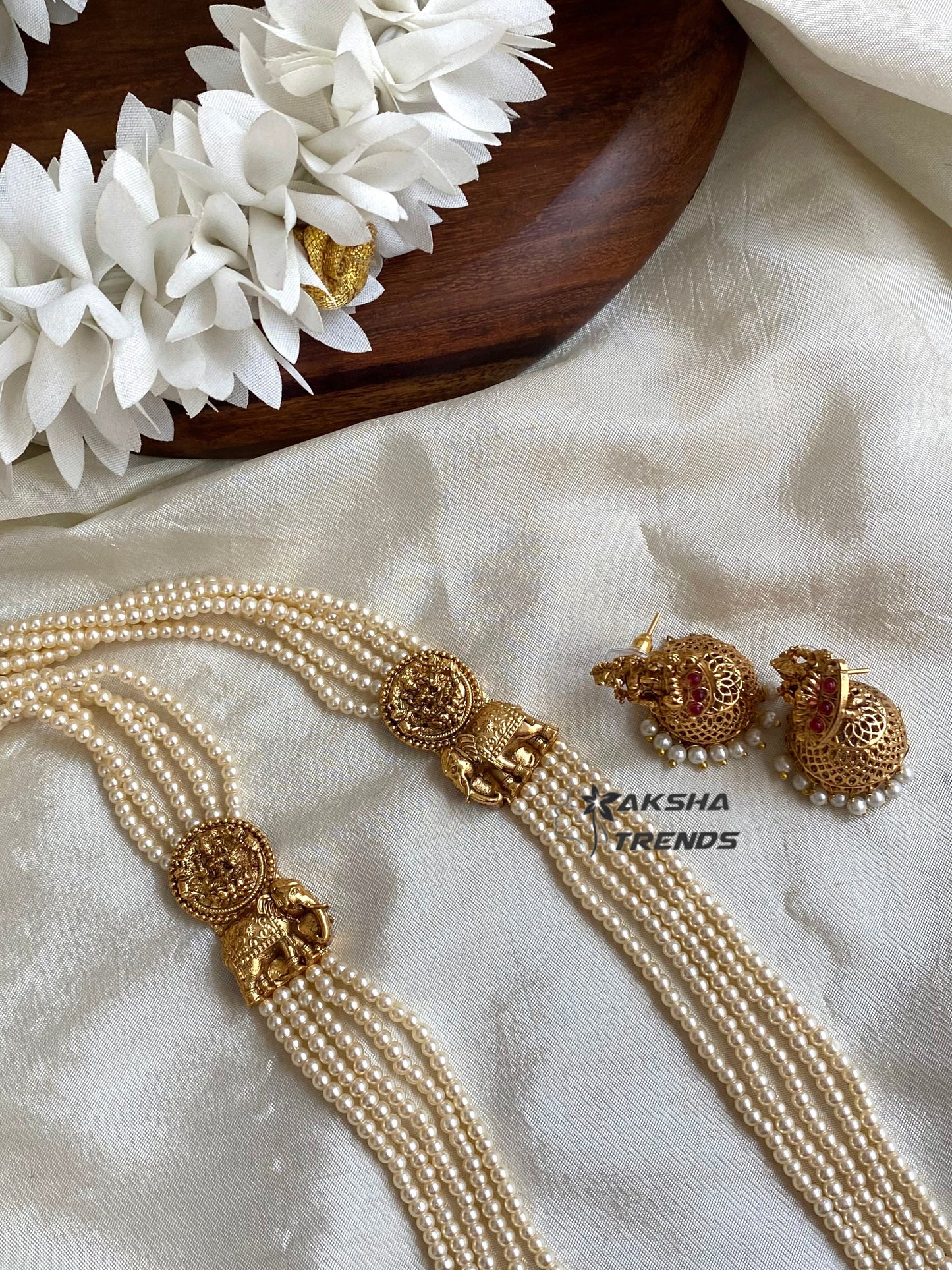 Elephant Beads haram -Pink Aksha Trends