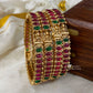 Lakshmi Kemp stone bangles (4pc) Aksha Trends
