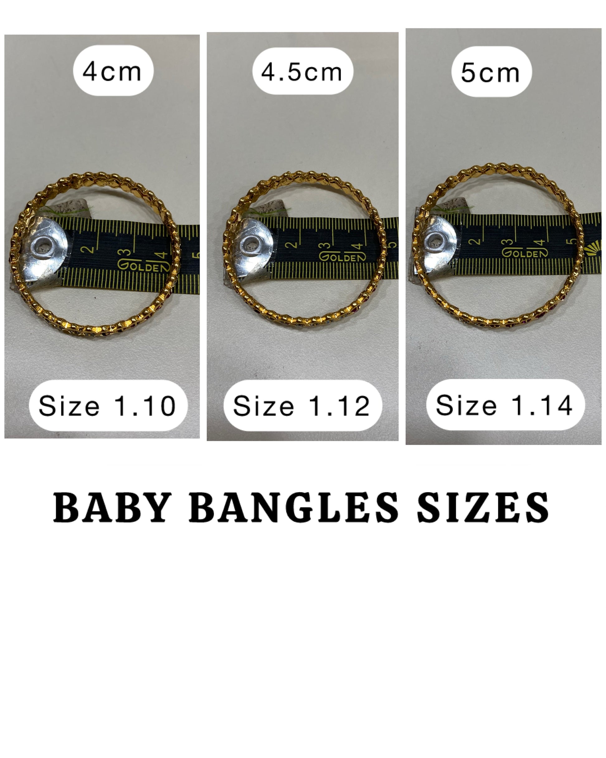 Kids bangles plain (4pc) Aksha Trends