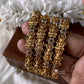 Antique lakshmi stone bangles (4pc) Aksha Trends