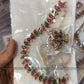 Kemp manga necklace -Multi Aksha Trends