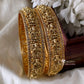 Golden lakshmi stone bangles (2pc) Aksha Trends
