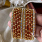 Fancy metal Bangles (12pc) Aksha Trends