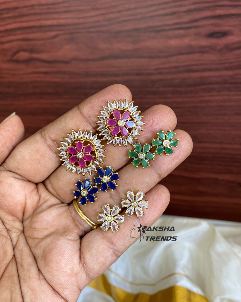 4in1 colour changeable AD studs Aksha Trends 