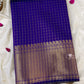 Soft Silk Checked Saree Aksha Trends