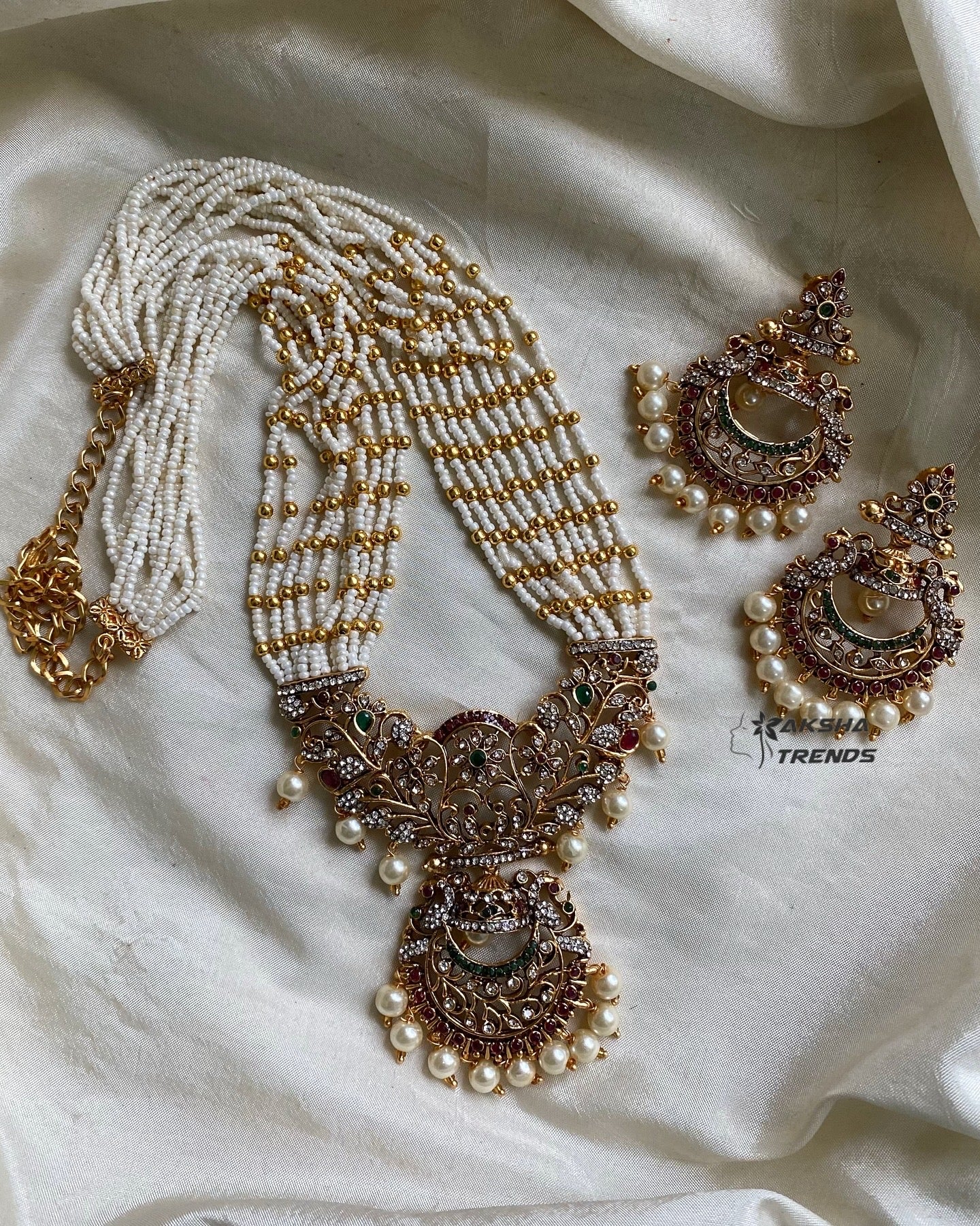 Rangoli beads haram Aksha Trends