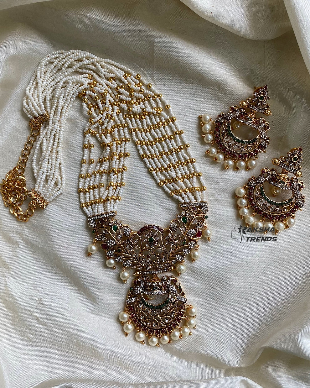 Rangoli beads haram Aksha Trends 