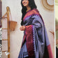 Gopuram Semi Silk saree Aksha Trends