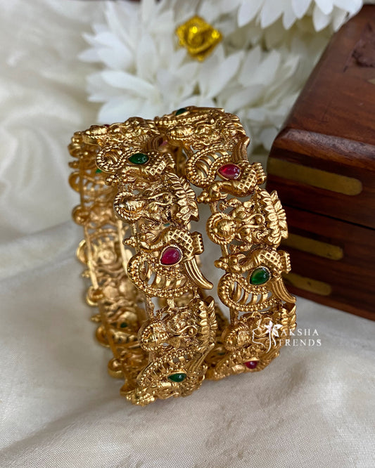 Antique Lakshmi bangles (2pc) Aksha Trends