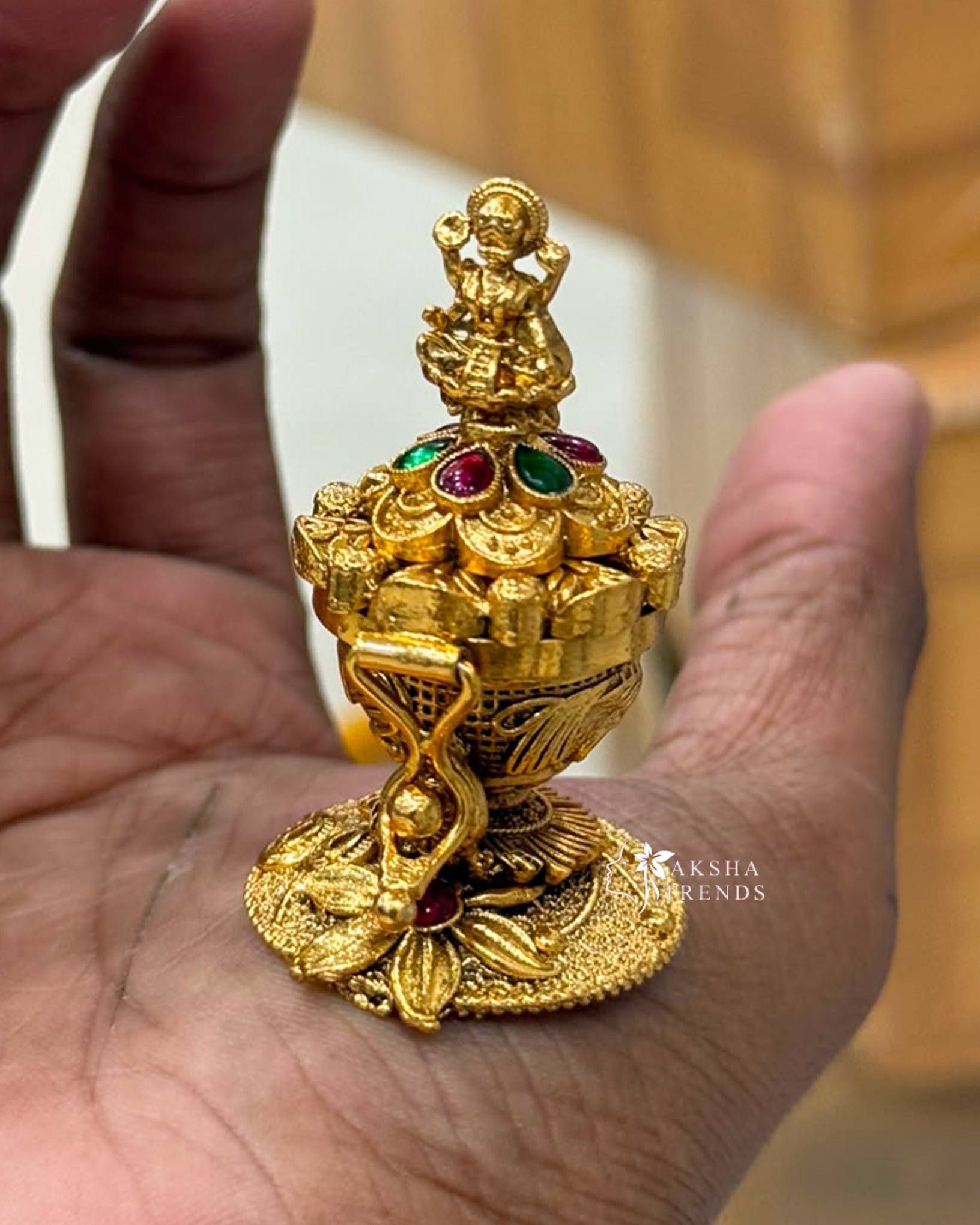 Kumkum box -lakshmi Aksha Trends