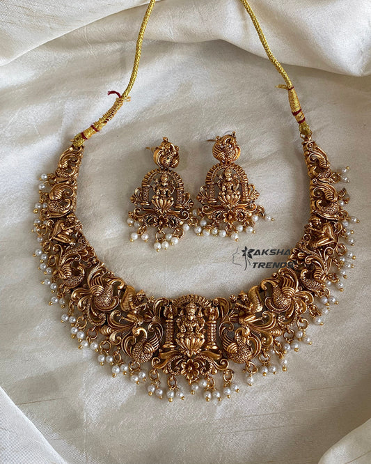Nagas lakshmi choker Aksha Trends