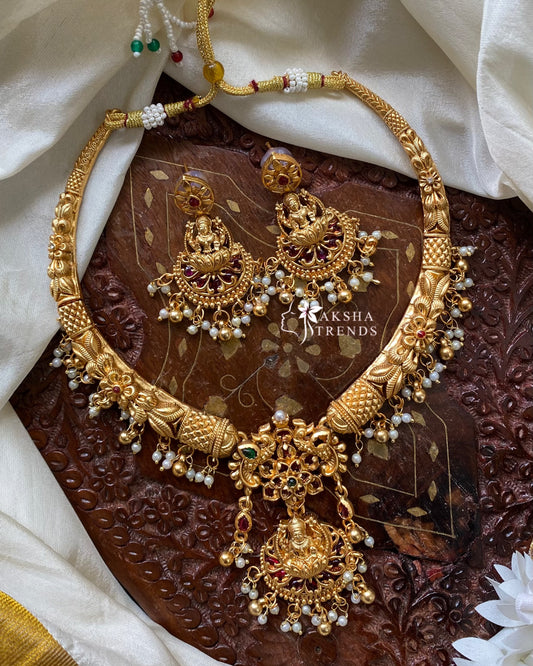 Lakshmi kante necklace Aksha Trends