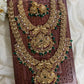 Mayura Grand bridal set -Green bead Aksha Trends