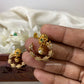 Floral diamond Earrings -Green Aksha Trends