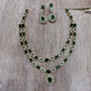 Premium 2layer trendy diamond necklace Aksha Trends