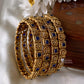 Antique bangles -Blue (4pc) Aksha Trends