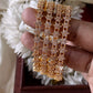 Nakshatra diamond bangles (4pc) Aksha Trends