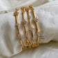 Premium floral bangles (4pc) Aksha Trends