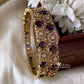 Premium AD bangles -Purple (2pc) Aksha Trends