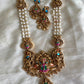 Lakshmi bead haram -pearl white Aksha Trends