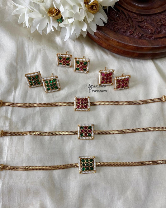 Antique Kundan choker Aksha Trends