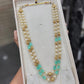 Mint green Pearl mala -2 layer Aksha Trends